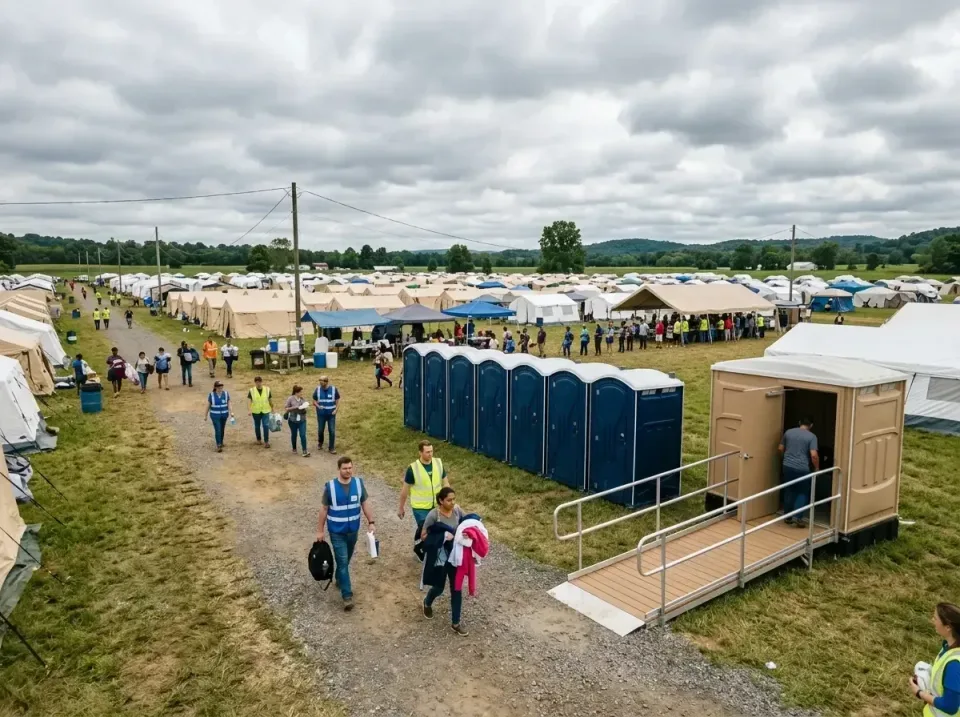 disaster-relief-camp-restrooms-010 — frequently asked questions, Dumpster & Portable Bathrooms Rental in Clover, SC